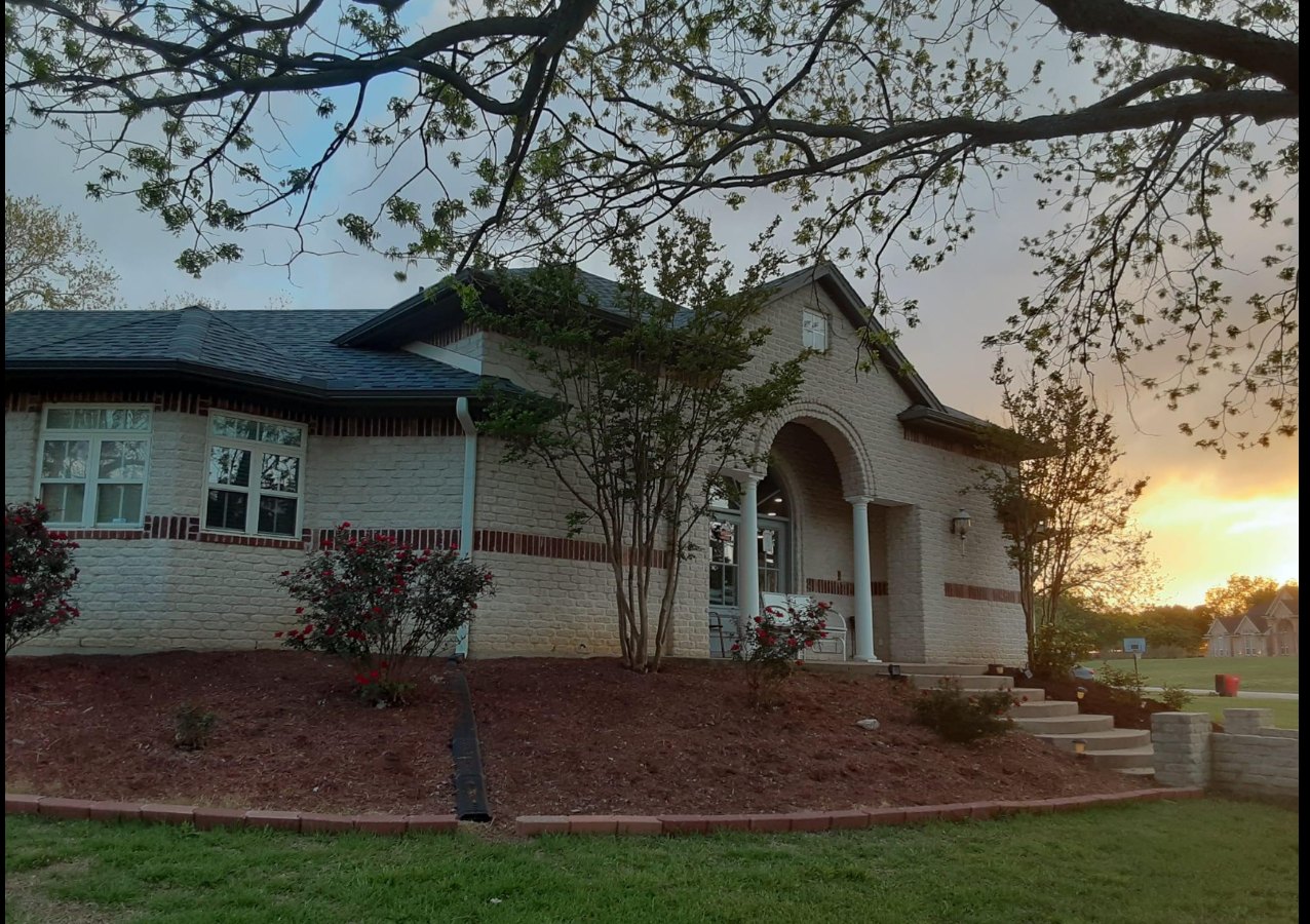 Arched Entry at Sunset