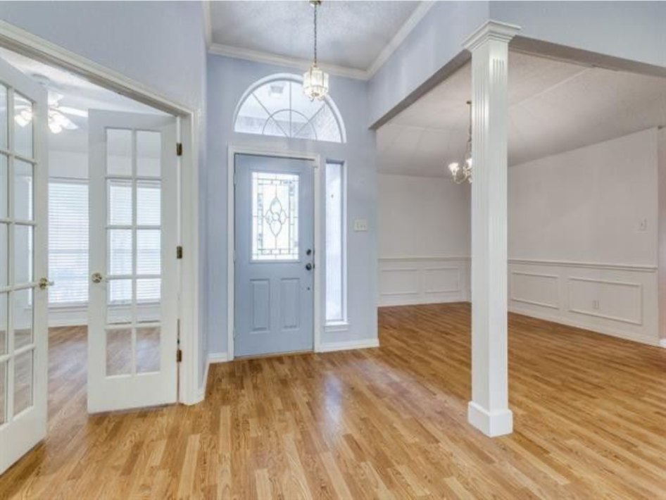 Foyer & Entry Hardwood Install